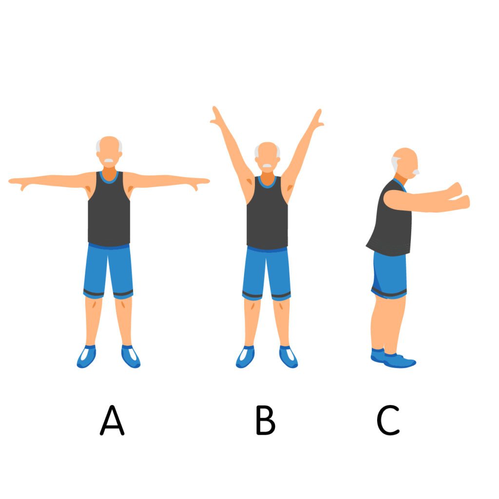 Elevación de brazos